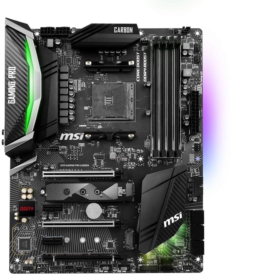 マザーボード MSI X470 GAMING PRO CARBON + DDR4 32GB Amazon.com: MSI AMD X470 Pro Carbon Gaming ATX DDR4-SDRAM